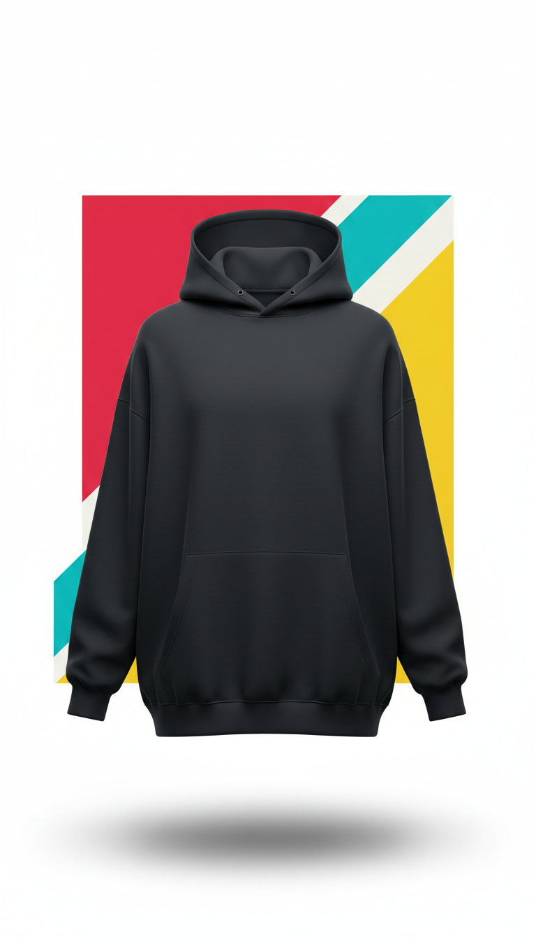 Customized Oversized Hoodie Cotton Blend