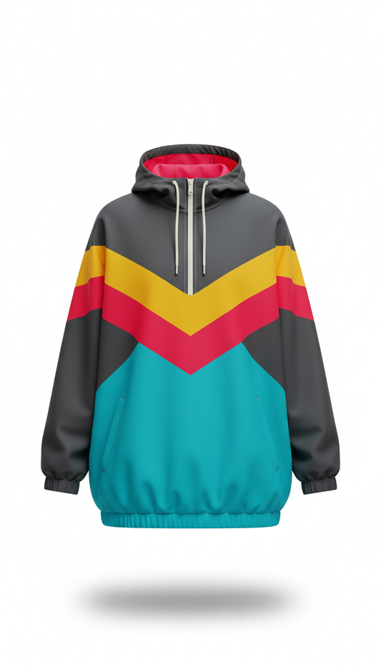 Limited-Edition Streetwear Windbreaker Technical Fabric