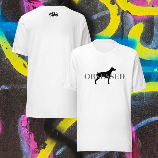 Doberman Obsessed Ladies T-shirt