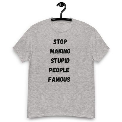 Stupid People Men's classic tee (Light)